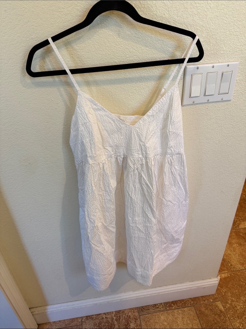a new day White Sleeveless V-Neck Romper